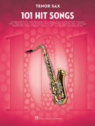 101 Hit Songs Tenor Saxophone cover